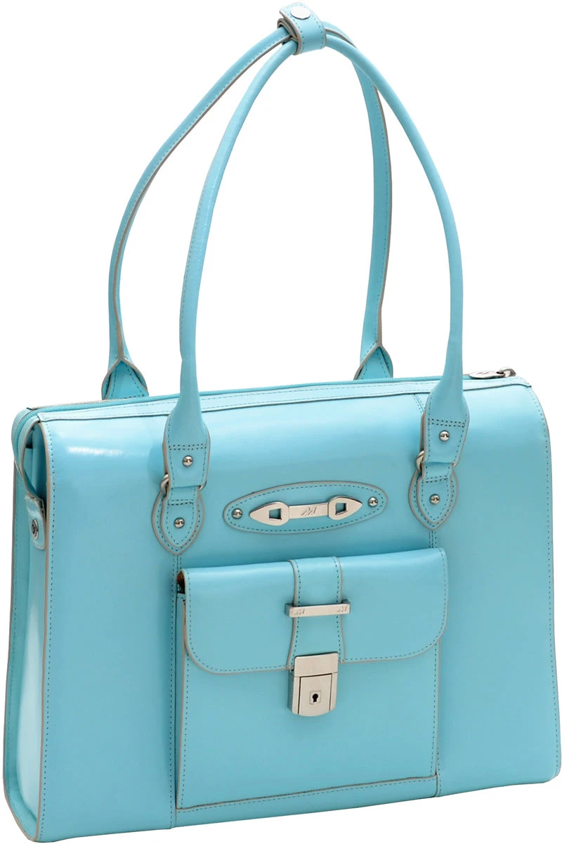 Mcklein W Series River Forest Leather Ladies Briefcase 2 Mcklein W Series River Forest Leather Ladies Briefcase - Image 2