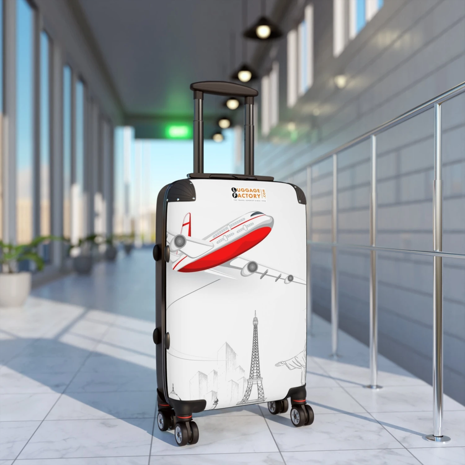 LFO - Luggage Factory - Paris Suitcase Carry On 3 LFO - Luggage Factory - Paris Suitcase Carry On - Image 3