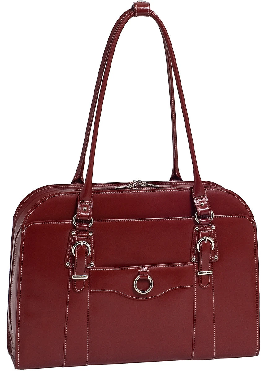 Mcklein W Series Hillside Leather Ladies Briefcase 3 Mcklein W Series Hillside Leather Ladies Briefcase - Image 3