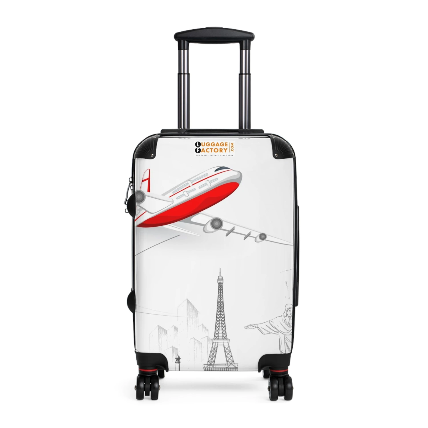 LFO - Luggage Factory - Paris Suitcase Carry On 1 LFO - Luggage Factory - Paris Suitcase Carry On