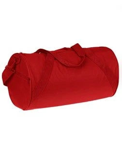 Ultraclub Recycled Barrel Duffel Bag_One Size_Red 2 Ultraclub Recycled Barrel Duffel Bag_One Size_Red - Image 2