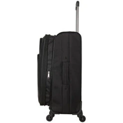 Kenneth Cole Reaction Going Places 24" 600d Polyester Expandable 4-Wheel Spinner Checked Luggage, Black 16 Kenneth Cole Reaction Going Places 24" 600d Polyester Expandable 4-Wheel Spinner Checked Luggage, Black -Luggage Factory 31 fXhSuyaL