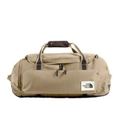 The North Face Unisex Berkeley Duffel ¿ Medium Kelp Tan Dark Heather/Asphalt Grey Light Heather One Size