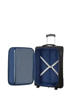 American Tourister Holiday Heat Upright 55/20 Length 35cm, 39 L - 2.5 KG Hand Luggage, 55 Cm, Liters, Black -Luggage Factory 31AJKB9x6QL