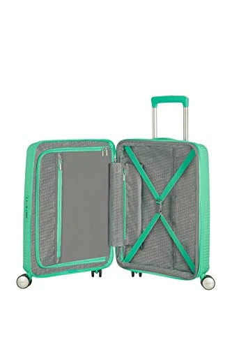 American Tourister - Soundbox Spinner Expandable, 55cm, 35,5/41 L - 2,6 KG, Green (Deep Mint) 3 American Tourister - Soundbox Spinner Expandable, 55cm, 35,5/41 L - 2,6 KG, Green (Deep Mint) - Image 3
