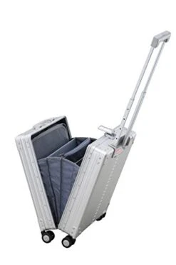 ALEON 21" Aluminum Overnight Business Carry-On 15 ALEON 21" Aluminum Overnight Business Carry-On -Luggage Factory 31NvAWS91zL