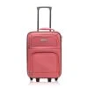 Millennium By Travelway Wheeled Suitcase - Rolling Carry-on (20 Inch, Coral)