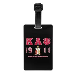 ZHUOBAIL Ka-pp_a A_lp-ha Ps-i 1911 KAP Fraternity Nupes PVC Luggage Tag Name ID Labels Travel Bag Suitcase Tags Suitcase Identifiers 3.3X2.1 Inch 13 ZHUOBAIL Ka-pp_a A_lp-ha Ps-i 1911 KAP Fraternity Nupes PVC Luggage Tag Name ID Labels Travel Bag Suitcase Tags Suitcase Identifiers 3.3X2.1 Inch -Luggage Factory 31b rtqToTS