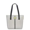 DELSEY Paris Women's Daily's Tote Shoulder Bag, Light Gray, 14 Inch Sleeve