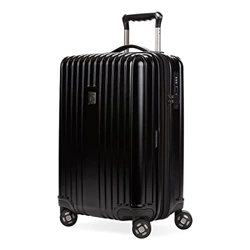 SwissGear 7910 Hardside Expandable Spinner Wheel Luggage With TSA Lock And USB, Black, Carry-On 20-Inch 1 SwissGear 7910 Hardside Expandable Spinner Wheel Luggage With TSA Lock And USB, Black, Carry-On 20-Inch