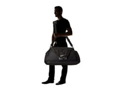 Nike Hoops Elite Basketball Duffel Bag Black/Black/Metallic Cool Grey BA5553-010 -Luggage Factory 31jHDpANVjL