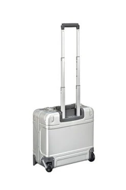 Zero Halliburton Geo Aluminum 3.0-17" Wheeled Business Case, Silver -Luggage Factory 31m20SLv8QL