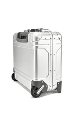 Zero Halliburton Geo Aluminum 3.0-17" Wheeled Business Case, Silver -Luggage Factory 31nmqBgAUzL