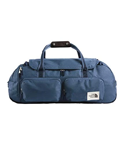 The North Face Berkeley Duffel—L, Shady Blue Light Heather/Urban Navy Light Heather 1 The North Face Berkeley Duffel—L, Shady Blue Light Heather/Urban Navy Light Heather