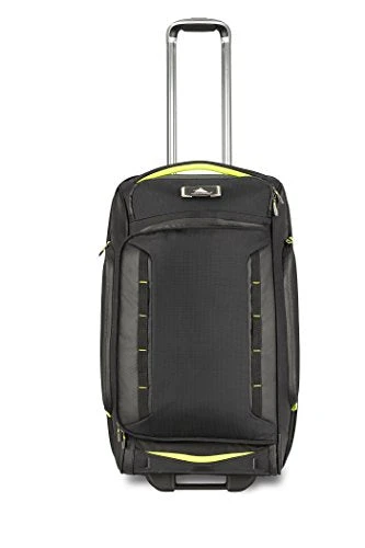 High Sierra At8 Wheeled Upright Duffel Bag, Black/Zest, 26" 5 High Sierra At8 Wheeled Upright Duffel Bag, Black/Zest, 26" - Image 5