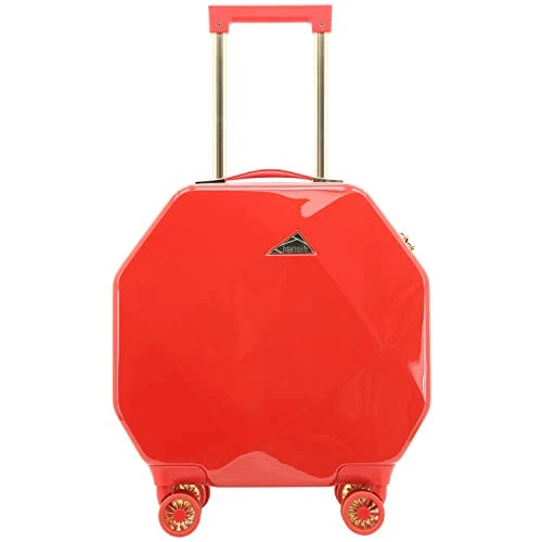 Kensie Women's 20" Or 2 Piece Gemstone TSA Lock Luggage Set, Red, Inch Carry-On 1 Kensie Women's 20" Or 2 Piece Gemstone TSA Lock Luggage Set, Red, Inch Carry-On