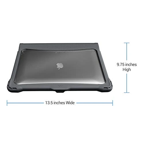 Brenthaven Edge Case Designed For Apple MacBook Air 13 Inch 2019 With Retina True Tone Display For School, Business And Office Use – Gray, Durable, Rugged Protection From Impact And Compression 7 Brenthaven Edge Case Designed For Apple MacBook Air 13 Inch 2019 With Retina True Tone Display For School, Business And Office Use – Gray, Durable, Rugged Protection From Impact And Compression - Image 7