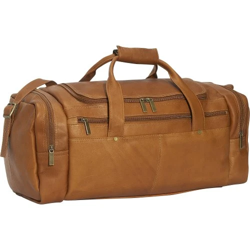 David King & Co. 20 X 10 Inch Duffel, Tan, One Size 2 David King & Co. 20 X 10 Inch Duffel, Tan, One Size - Image 2