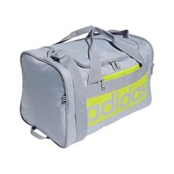 Adidas Court Lite Duffel Bag, Halo Silver/Acid Yellow, One Size 13 Adidas Court Lite Duffel Bag, Halo Silver/Acid Yellow, One Size -Luggage Factory 41 W4XKrxzL