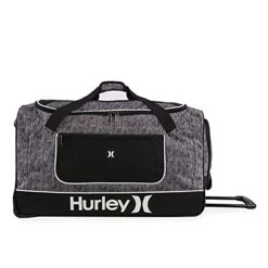 Hurley Rolling Duffel, Grey Tweed -Luggage Factory 41 hpNmmn7S