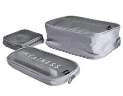 3 Set Large Capacity Makeup Bags Cosmetic Pouch Bags Toiletry Bag For Women Men,Assorted Size Mesh Breathable Toiletry Bag Makeup Brush Bags Travel Kit (Gray) 9 3 Set Large Capacity Makeup Bags Cosmetic Pouch Bags Toiletry Bag For Women Men,Assorted Size Mesh Breathable Toiletry Bag Makeup Brush Bags Travel Kit (Gray) -Luggage Factory 410FcigrzBL