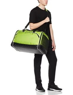 Amazonbasics Sports Duffel - Medium, Hyper Green -Luggage Factory 410dvNZHNlL