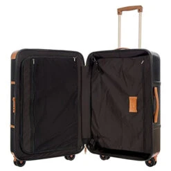 Bric's Luggage Bellagio Ultra Light 27 Inch Spinner Trunk (Black/Tobacco) -Luggage Factory 410qxJmRgXL