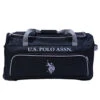 U.S. Polo Assn. 27in Rolling Duffel Bag, Black, One Size