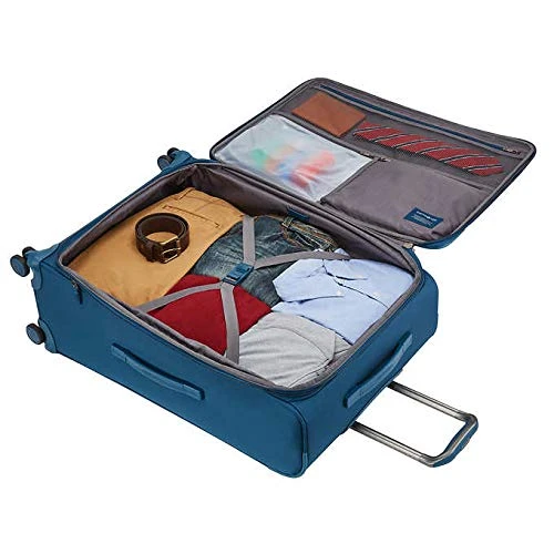 Samsonite Epsilon NXT 2-piece Softside Set (Blue) 6 Samsonite Epsilon NXT 2-piece Softside Set (Blue) - Image 6