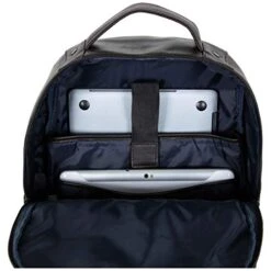 Reaction Kenneth Cole Hack-Pack Computer Backpack - Men's - Brown -Luggage Factory 41210JLoRXL