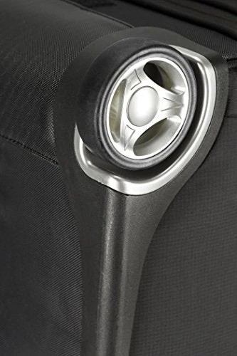 High Sierra At8 Wheeled Upright Duffel Bag, Black/Zest, 26" 7 High Sierra At8 Wheeled Upright Duffel Bag, Black/Zest, 26" - Image 7