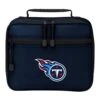 Officially Licensed NFL Tennessee Titans "Cooltime" Lunch Kit Bag, Blue, 10" X 8" X 3"