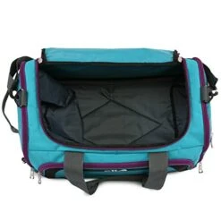 Fila Cypress Small Sport Duffel Bag, Teal/Purple, One Size -Luggage Factory 412S9M7BcEL 32d71126 5c7d 4dab 9e73 a17fd64912c6