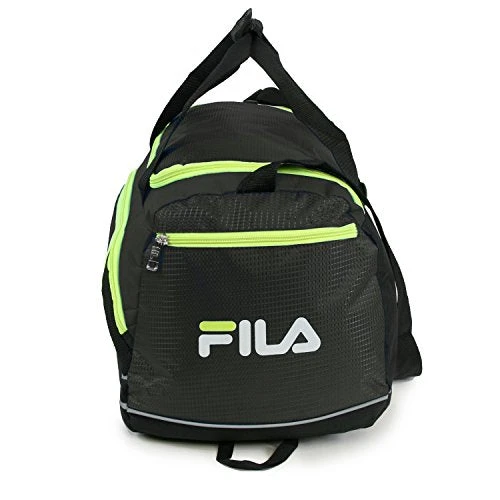 Fila Advantage 19" Sport Duffel Bag, Black/Lime 10 Fila Advantage 19" Sport Duffel Bag, Black/Lime - Image 10