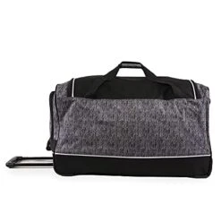 Hurley Rolling Duffel, Grey Tweed -Luggage Factory 413cxlXxepS