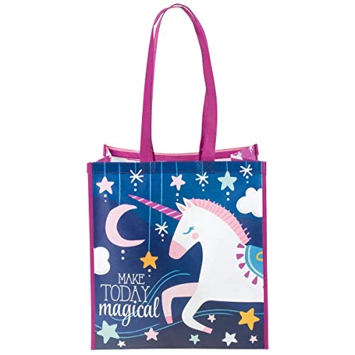 Stephen Joseph Kids' LARGE RECYCLED GIFT BAGS, UNICORN 1 Stephen Joseph Kids' LARGE RECYCLED GIFT BAGS, UNICORN