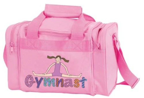 Dansbagz By Danshuz Geena Gymnast Duffel Bag O/S Pink 1 Dansbagz By Danshuz Geena Gymnast Duffel Bag O/S Pink