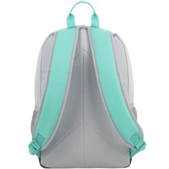 Eastsport Dome Backpack With FREE Pencil Case, Turquoise/Gray -Luggage Factory 414jn3hI76L