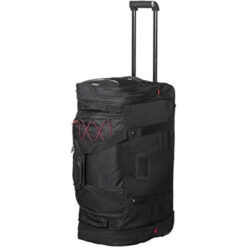 Elleven Proton Wheeled Duffel Bag (26.8 X 12.2 X 13.8 Inches) (Solid Black) -Luggage Factory 415MoAbedbL