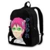 He Disastrous Life Of Saiki K Adult Backpack Travel Laptop Daypack Hiking Daypack Camping Adjustable Lightweight Large Capacity Woman'S Men Adult Student Knapsack