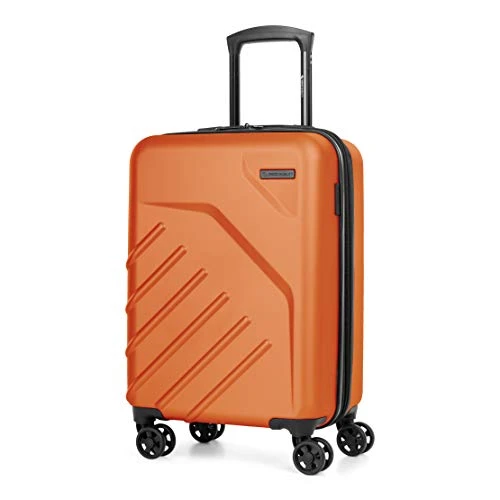 Bugatti Swiss Mobility - LGA Collection - 3 Piece Luggage Set, Lightweight And Resistant Hardside Equipped With Double 360 Degree Spinner Wheels - Made Of ABS Material - Orange 7 Bugatti Swiss Mobility - LGA Collection - 3 Piece Luggage Set, Lightweight And Resistant Hardside Equipped With Double 360 Degree Spinner Wheels - Made Of ABS Material - Orange - Image 7