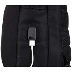 Kenneth Cole Reaction Backpack With USB Charging Port, Black, 15" Laptop -Luggage Factory 419nPJtArZL