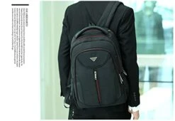 Freebiz Business, Travel & Sports Water Repellent Polyester Laptop Backpack With Adjustable -Luggage Factory 41A7 2Bxdak L