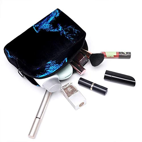 LEVEIS Starlight Deer Makeup Bag Cosmetic Bags Toiletry Travel Organizer For Women, Portable Storage Organzier For Cosmetics, Make Up Tools, Toiletries 4 LEVEIS Starlight Deer Makeup Bag Cosmetic Bags Toiletry Travel Organizer For Women, Portable Storage Organzier For Cosmetics, Make Up Tools, Toiletries - Image 4