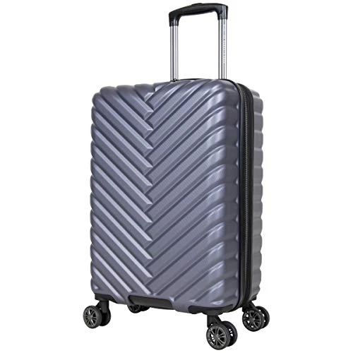 Kenneth Cole Reaction Women's Madison Square Hardside Chevron Expandable Luggage, Smokey Purple, 20-Inch Carry On 8 Kenneth Cole Reaction Women's Madison Square Hardside Chevron Expandable Luggage, Smokey Purple, 20-Inch Carry On - Image 8
