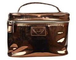 Vue Metallic Lightweight Spinner Carry On Luggage 3pc Carry On Set W/ 22" Luggage, Duffel Bag & Cosmetic Bag (Rose Gold) -Luggage Factory 41AncKcQ2BL