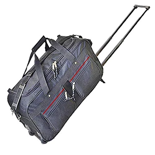 Explorer Luggage Travel Gear Duffel Bag, Black, 22" 1 Explorer Luggage Travel Gear Duffel Bag, Black, 22"