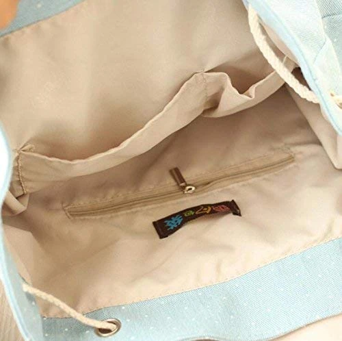 Fashion Cute Women's Bag Canvas Satchel Girls' Lovely Sweet Paris Style Design Backpack Schoolbag Rucksack Colleage Bags By DGQ 3 Fashion Cute Women's Bag Canvas Satchel Girls' Lovely Sweet Paris Style Design Backpack Schoolbag Rucksack Colleage Bags By DGQ - Image 3