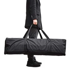 INFANZIA 45 Inch Zipper Duffel Travel Sports Equipment Bag, Waterproof Oversize, Black 14 INFANZIA 45 Inch Zipper Duffel Travel Sports Equipment Bag, Waterproof Oversize, Black -Luggage Factory 41C0MReDTNL