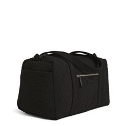 Vera Bradley Women's Iconic Small Duffel Microfiber, Classic Black 12 Vera Bradley Women's Iconic Small Duffel Microfiber, Classic Black -Luggage Factory 41C1BAhkhcL